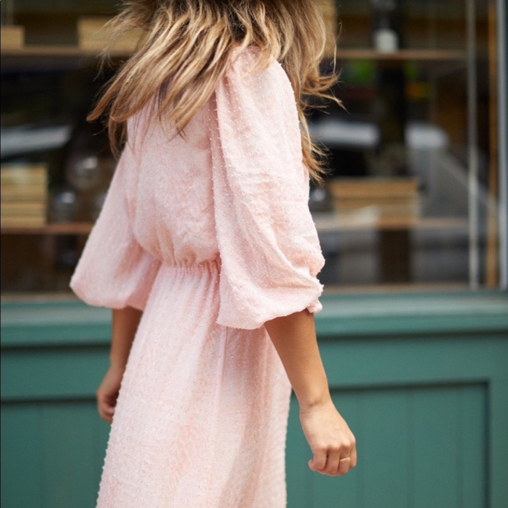 Stevie May Floyd Midi Dress Pink XS - Picture 2 of 9